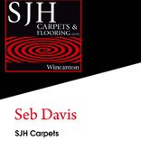 SJH Carpets Business Card